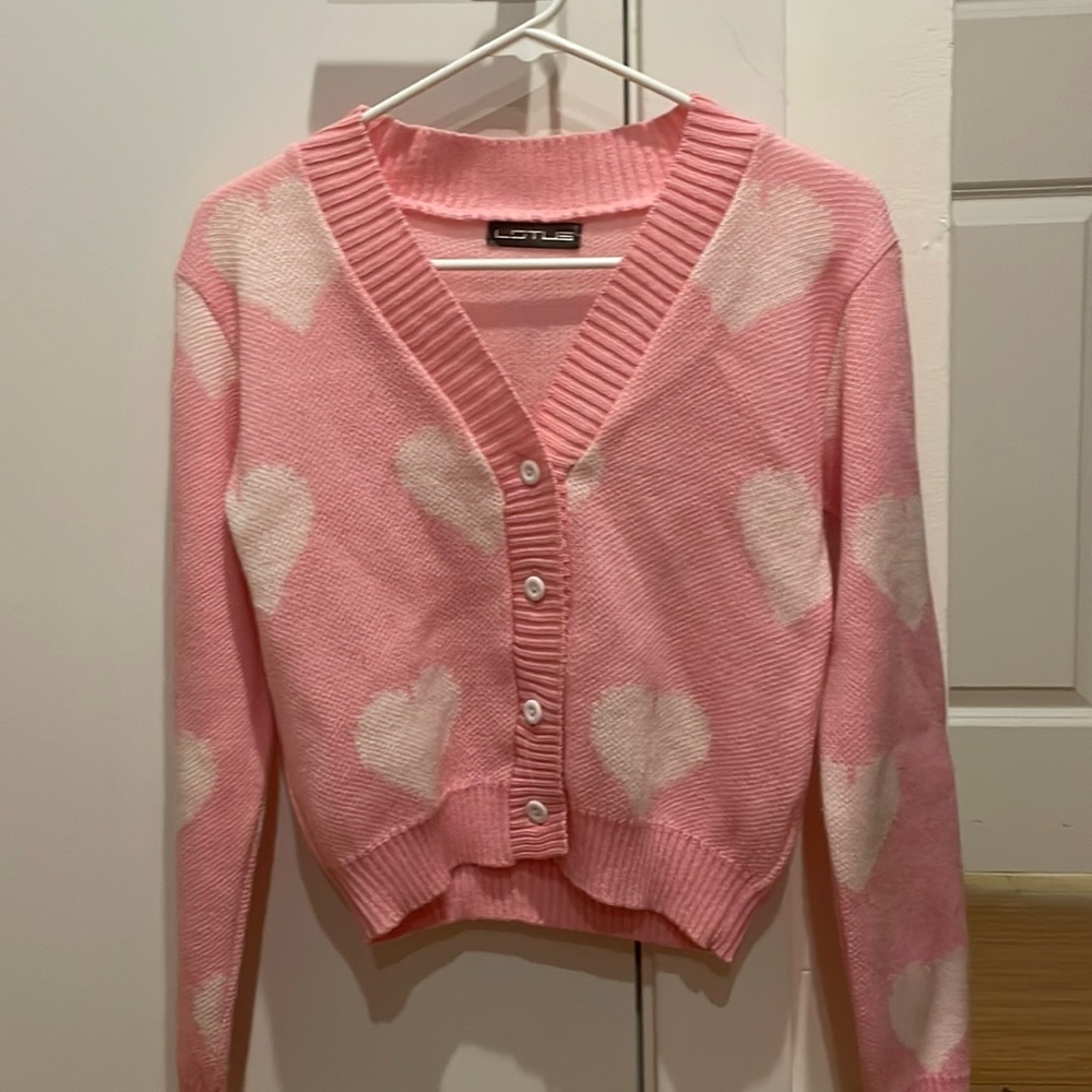Pink sweater